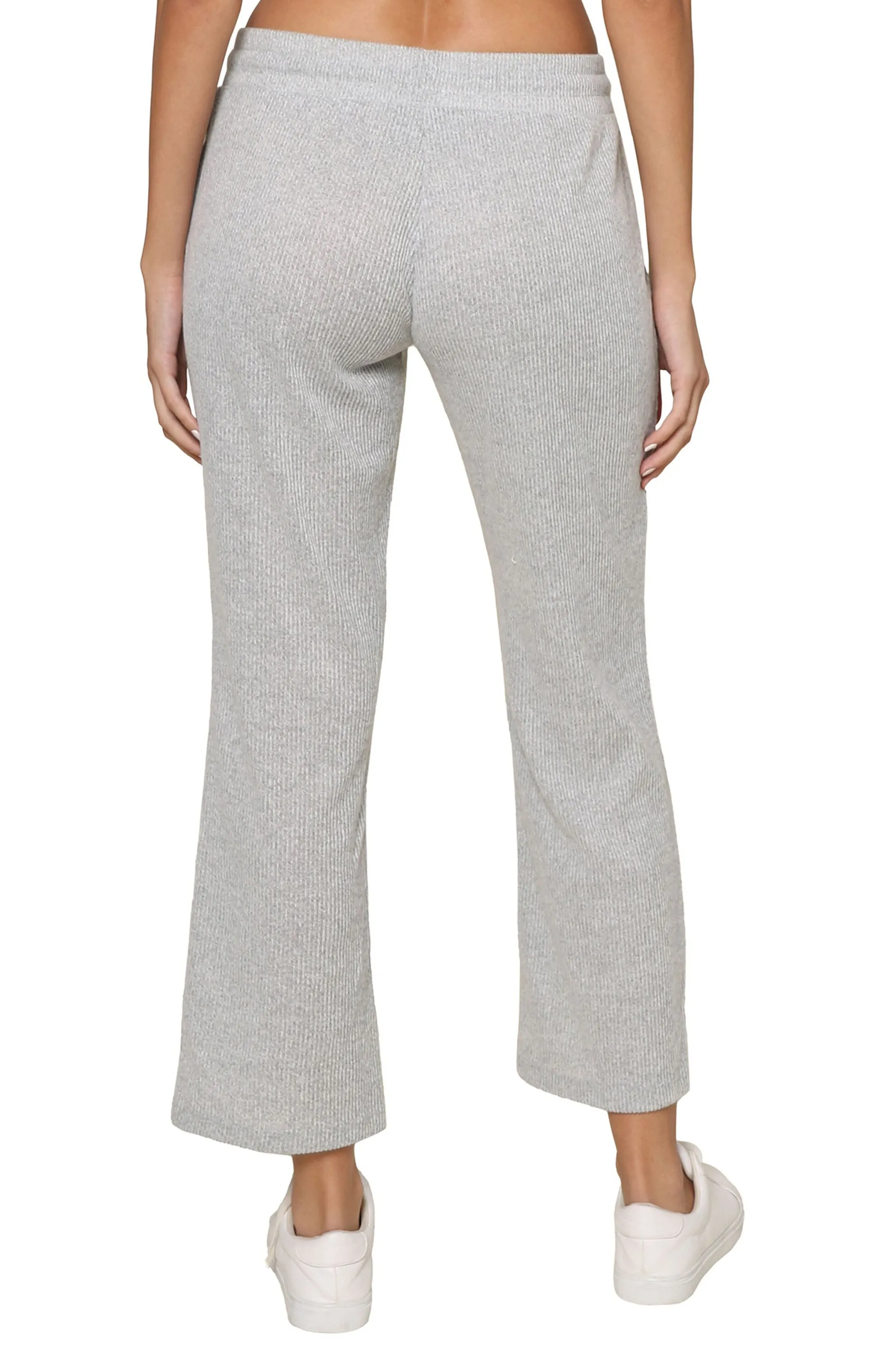 Brushed Ribbed Straight Pant sold by Mixology product image thumbnail 3