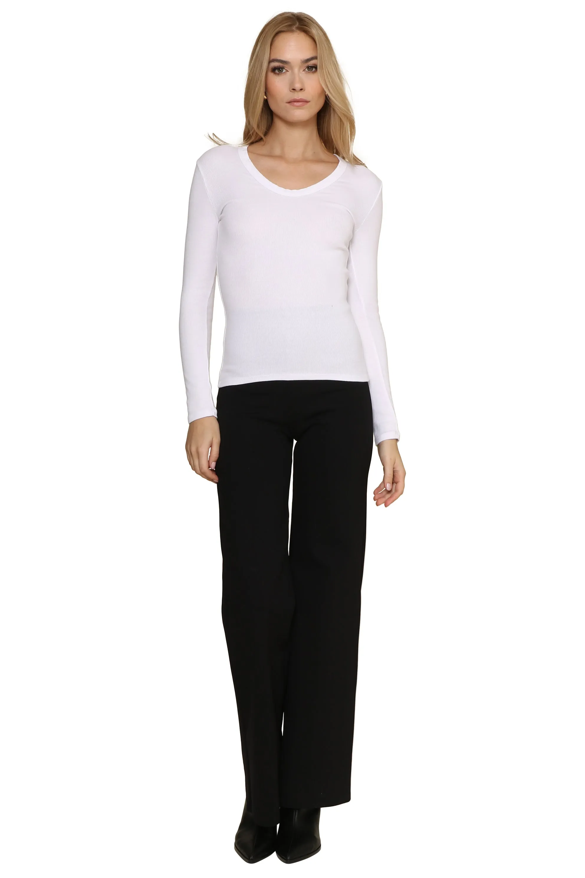 Robyn Scoop Neck Long Sleeve sold by Mixology product image thumbnail 3