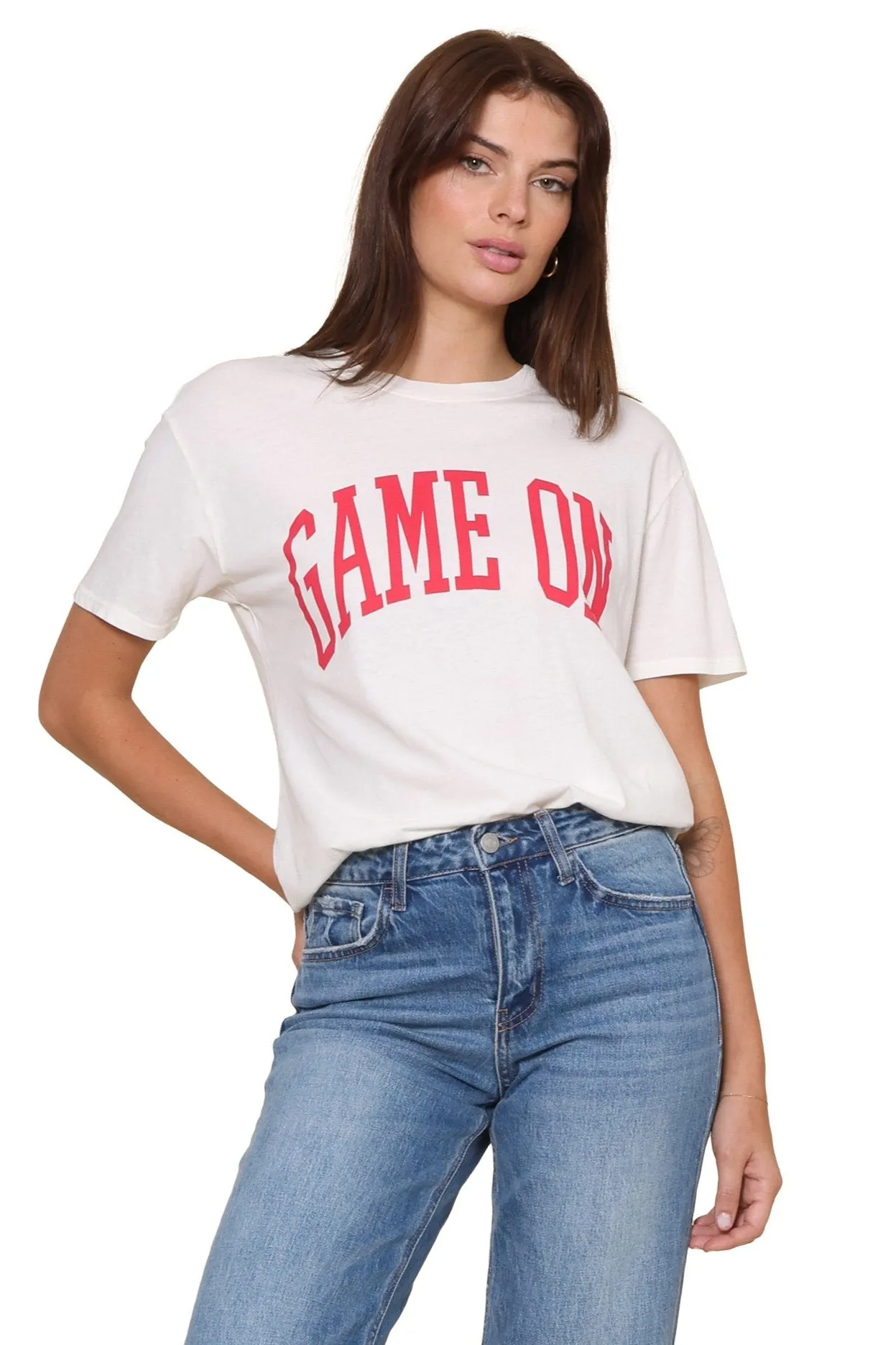 Game On Boyfriend Tee sold by Mixology