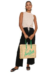 Vanity Straw Embroidered sold by Mixology