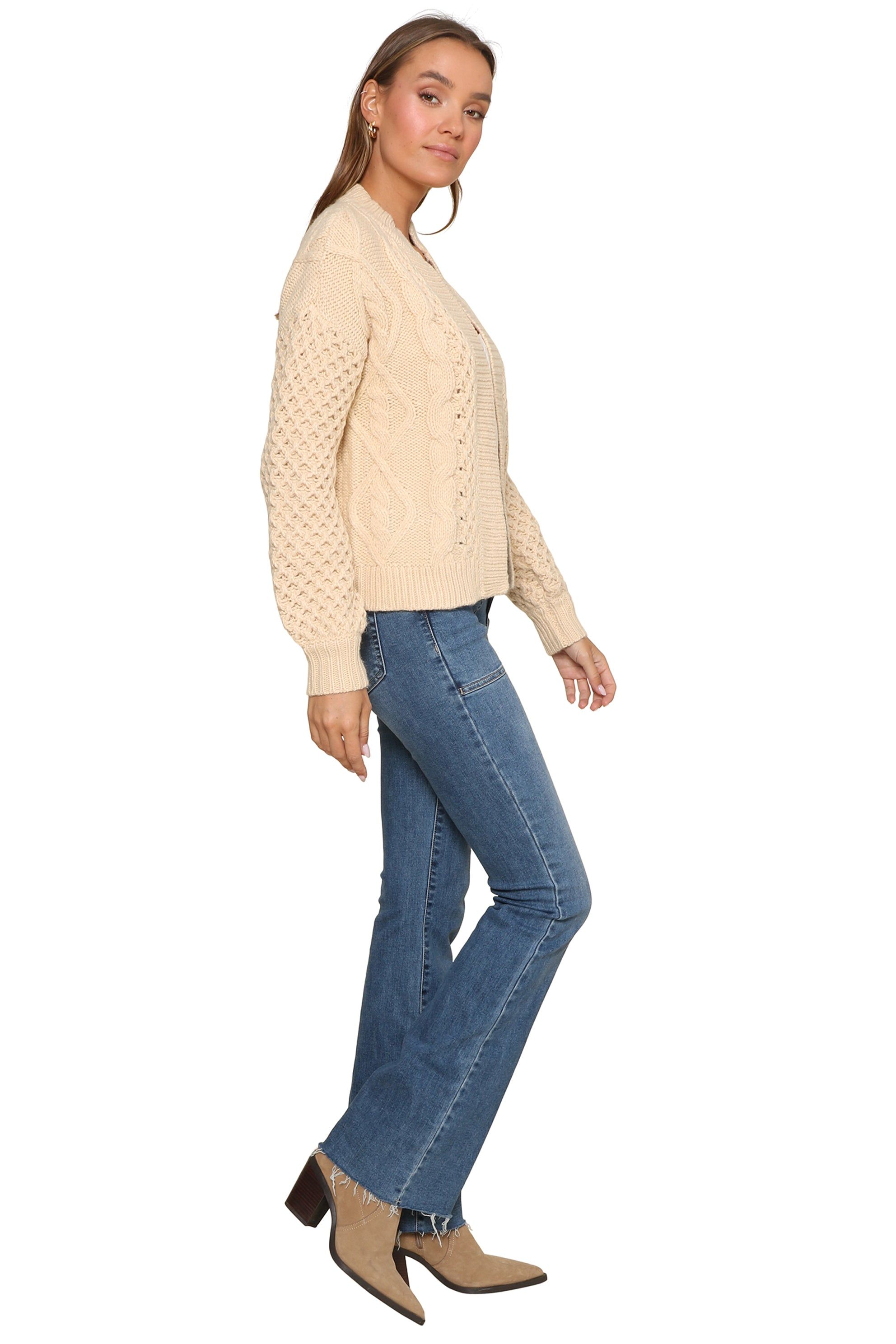 Long Sleeve Open Front Cardi sold by Mixology product image thumbnail 3