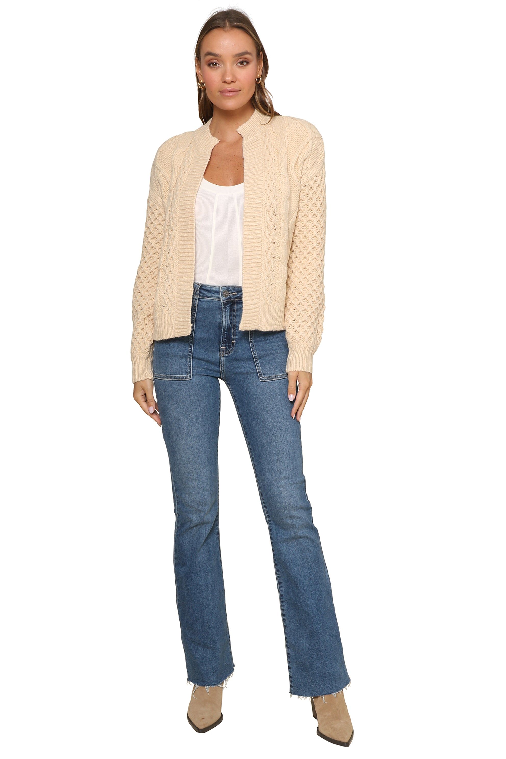 Long Sleeve Open Front Cardi sold by Mixology product image thumbnail 2