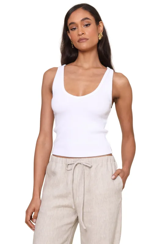 Maria V Neck Tank sold by Mixology