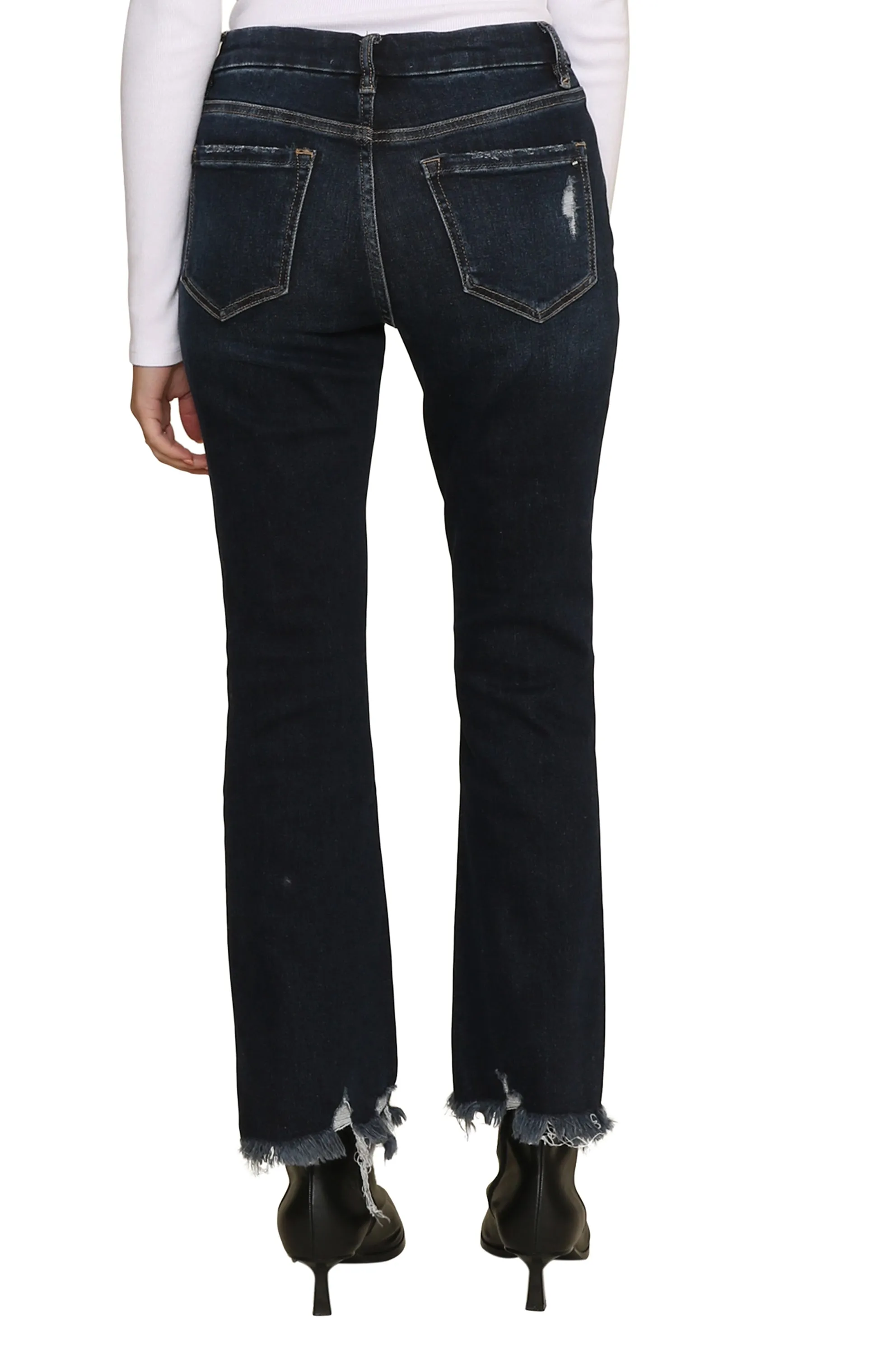 Deutz Crop Dark Denim Flare sold by Mixology product image thumbnail 3