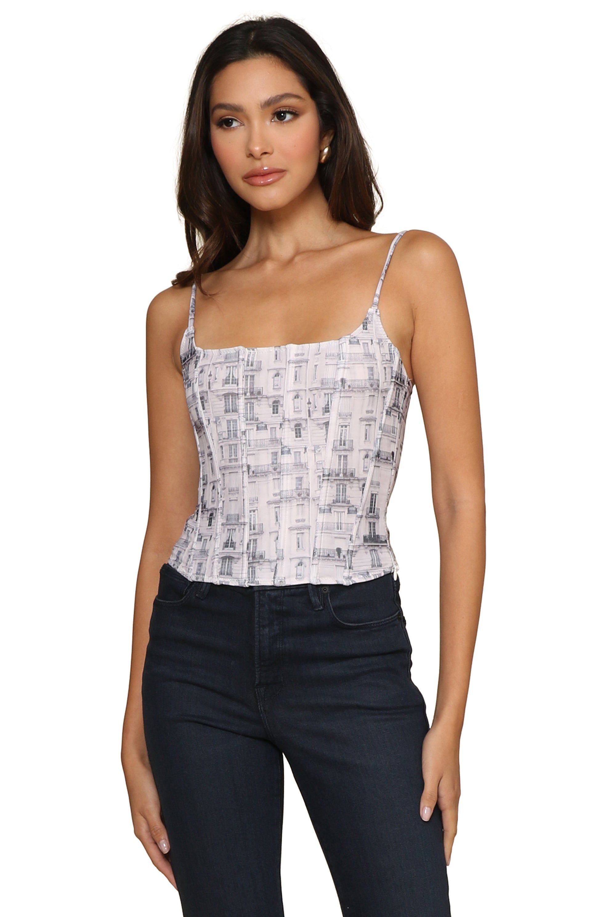 Louvre Mesh Corset sold by Mixology