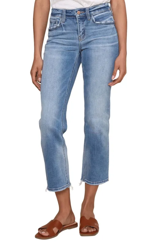 Stately Mid Rise Crop Straight made by Flying Monkey