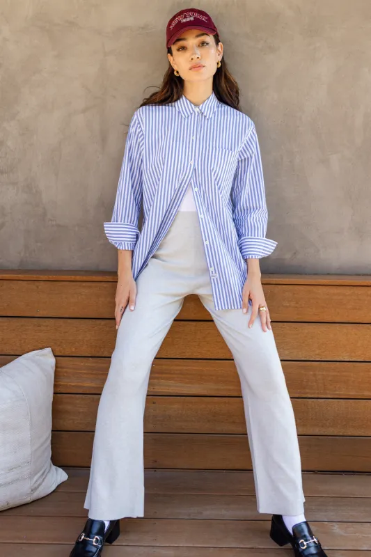 Elsa Top - Mariner White Stripe sold by Mixology