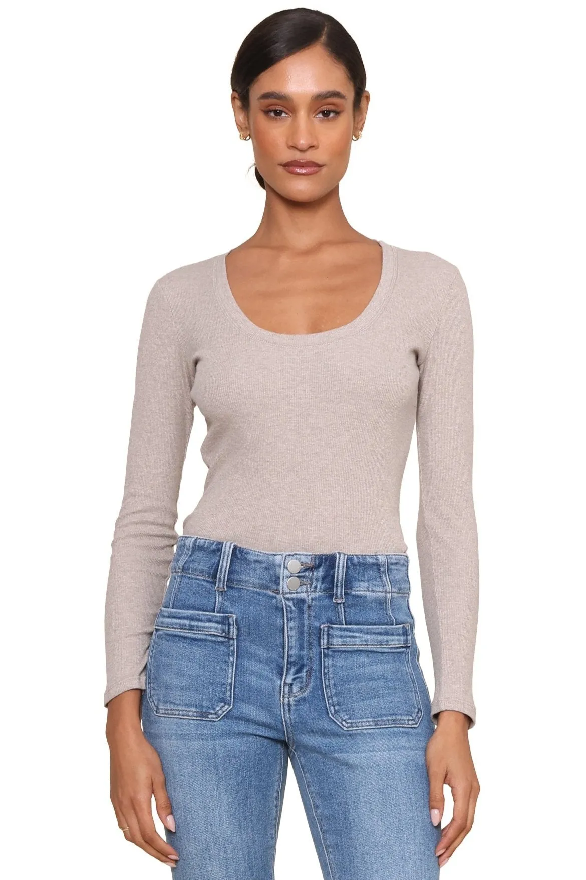 Sirena Ribbed Long Sleeve sold by Mixology product image thumbnail 3