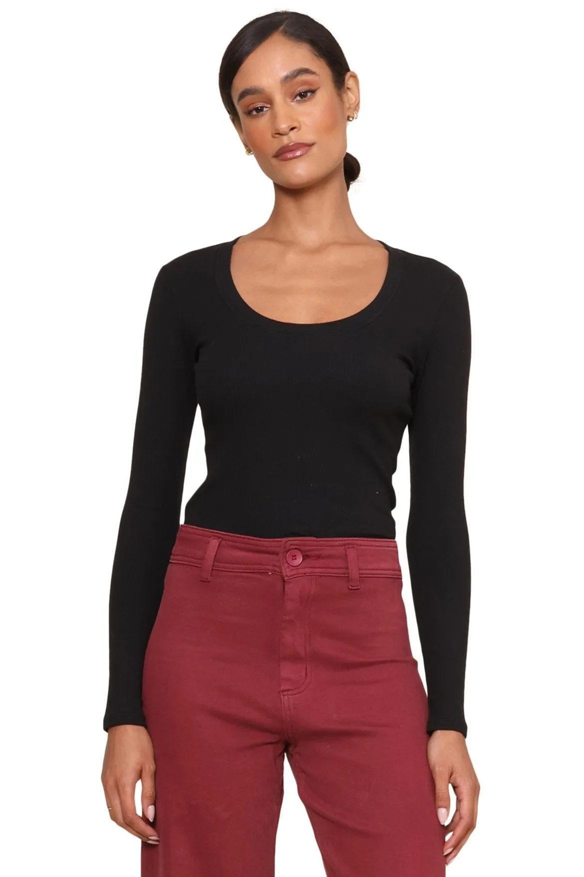 Sirena Ribbed Long Sleeve sold by Mixology product image thumbnail 2