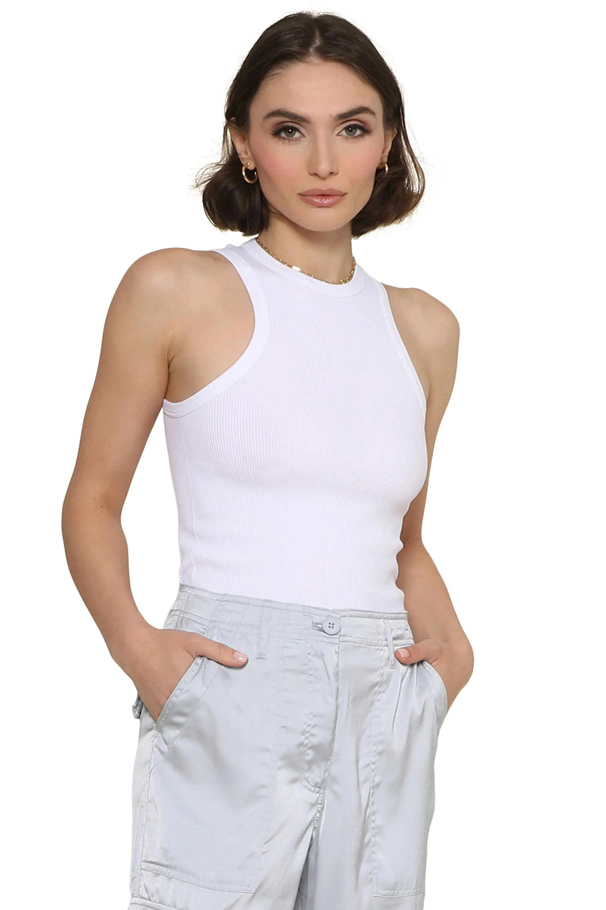 Seamless Rib Tank sold by Mixology