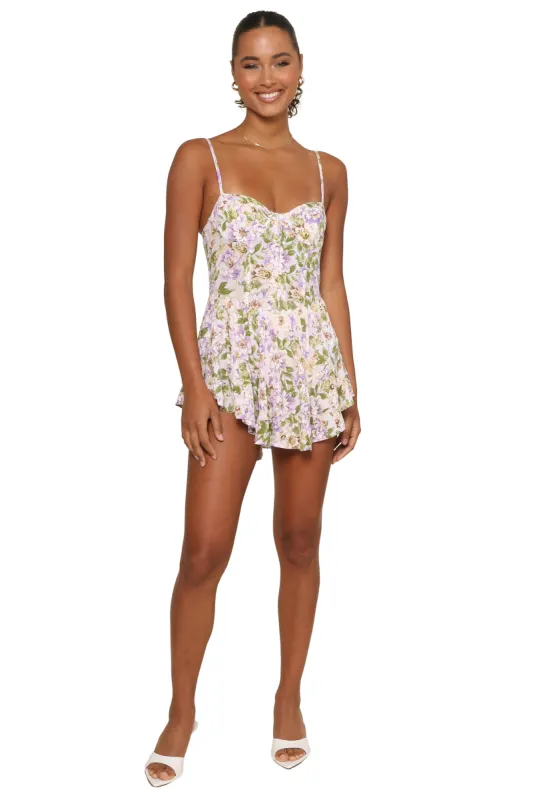 Lilac Dreams Romper sold by Mixology