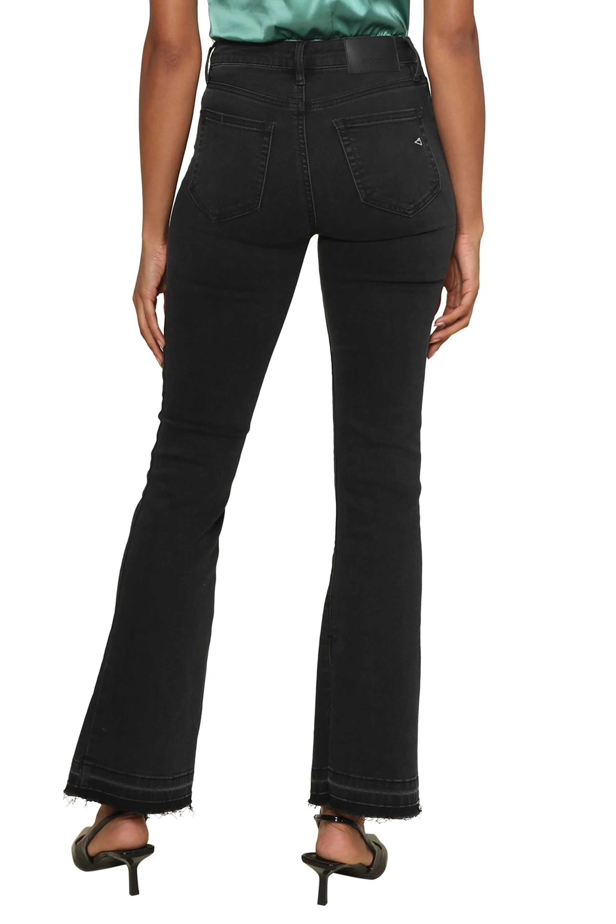 Happi Black Released Hem Flare sold by Mixology product image thumbnail 3