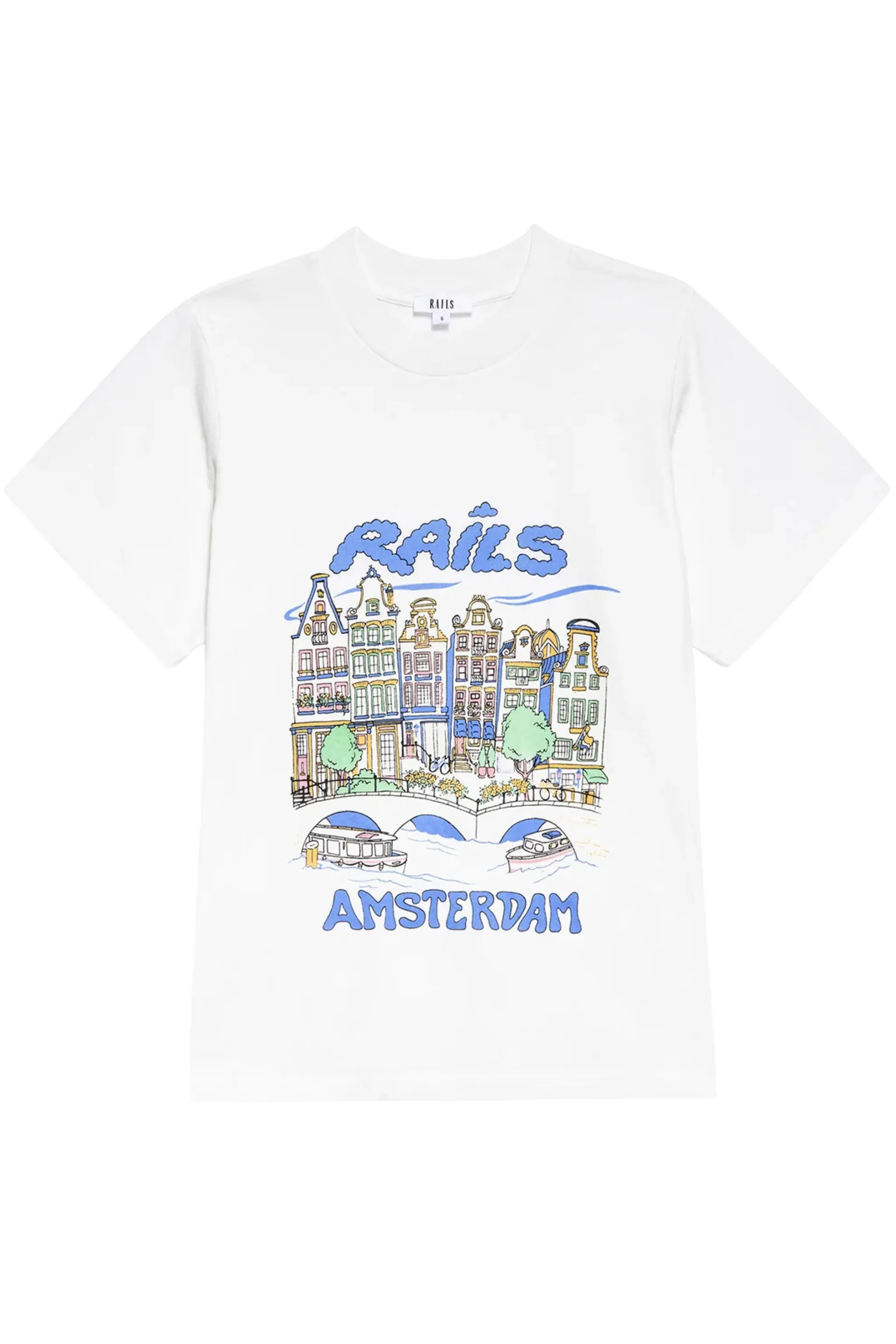 Rails Amsterdam Bf Tee sold by Mixology