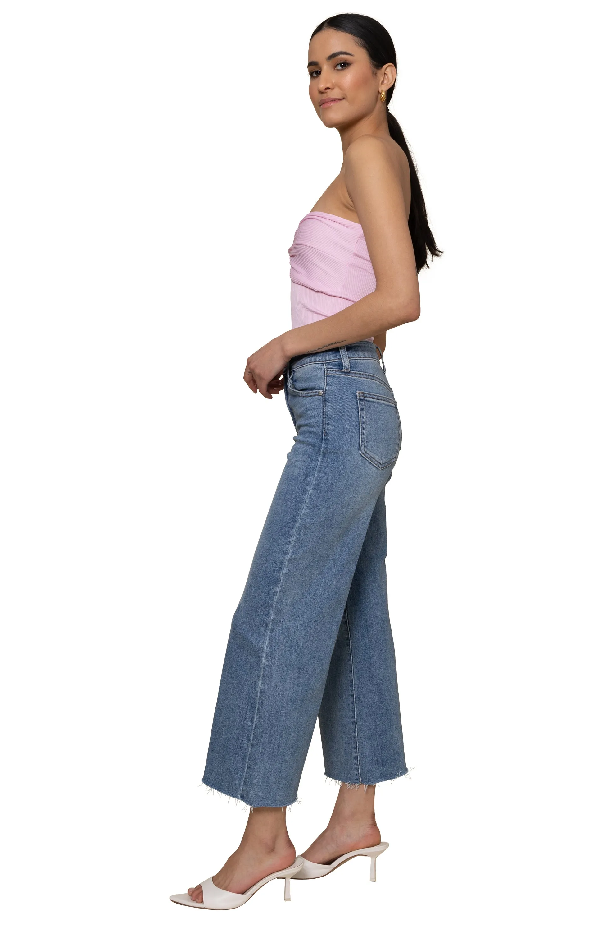 Ribbed Knotted Tube Top sold by Mixology product image thumbnail 5