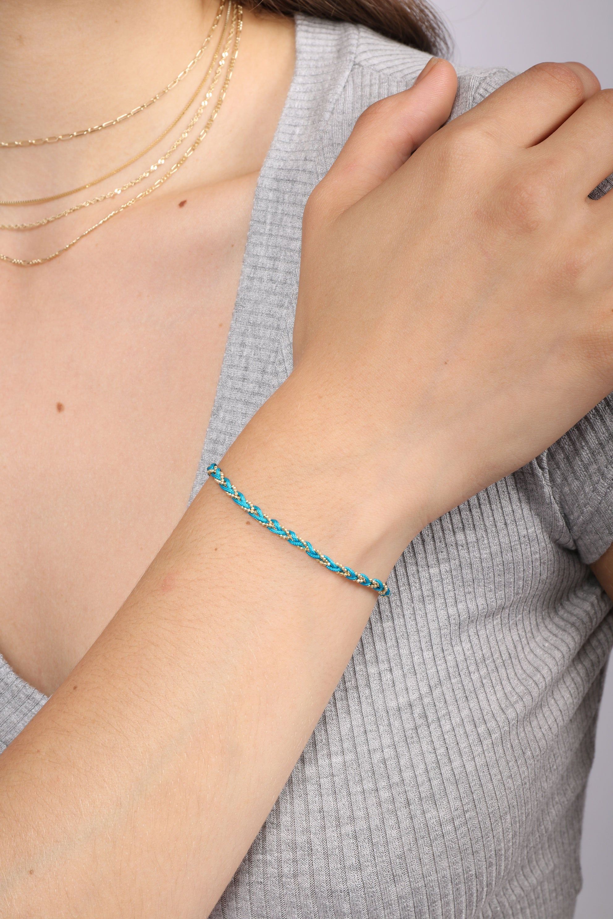 Denise Braided Chain Bracelet sold by Mixology product image thumbnail 4