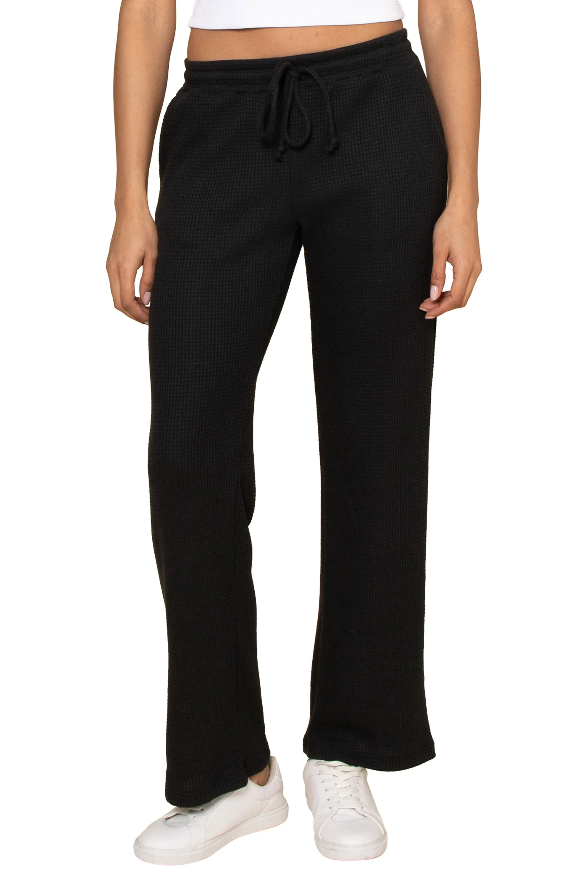Lazy Day Waffle Wide Leg Pants sold by Mixology product image thumbnail 3