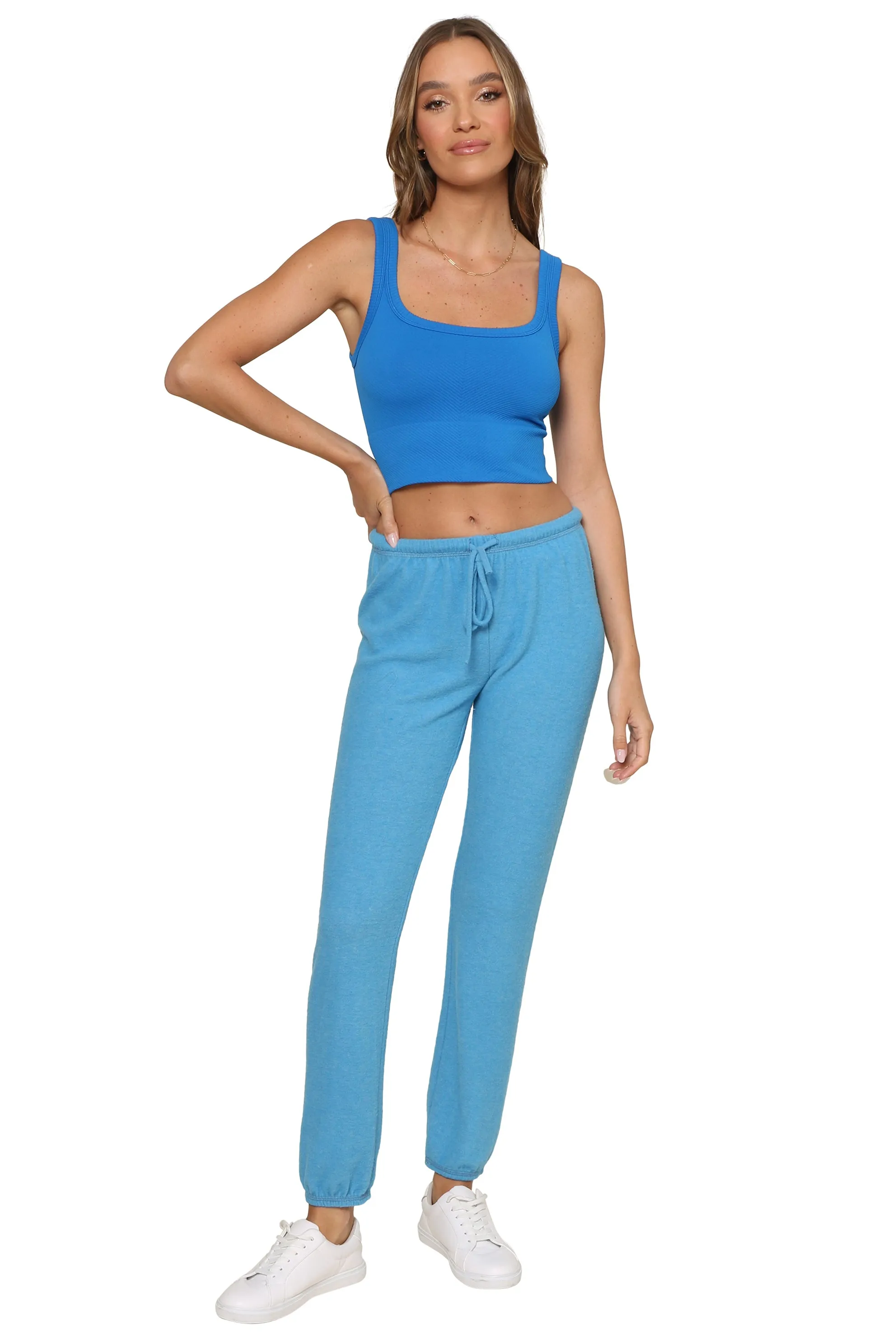 Chevron Ribbed Crop Top sold by Mixology product image thumbnail 3