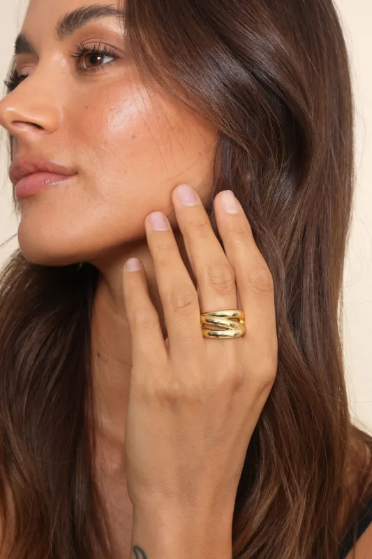 Marella Triple Side Ring sold by Mixology