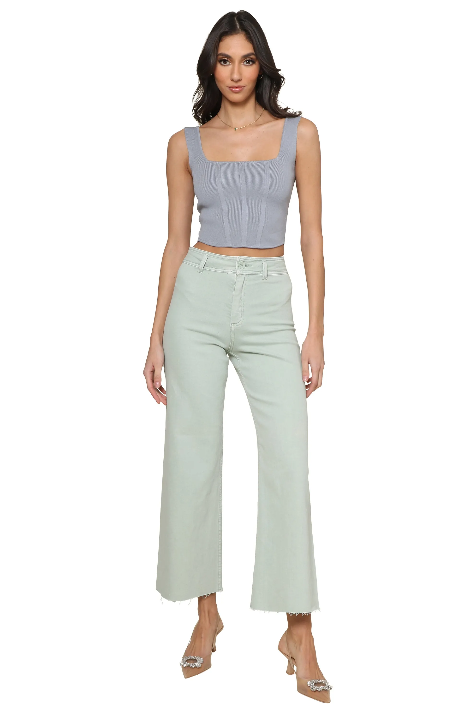 Amina Bustier Knit Top sold by Mixology product image thumbnail 2