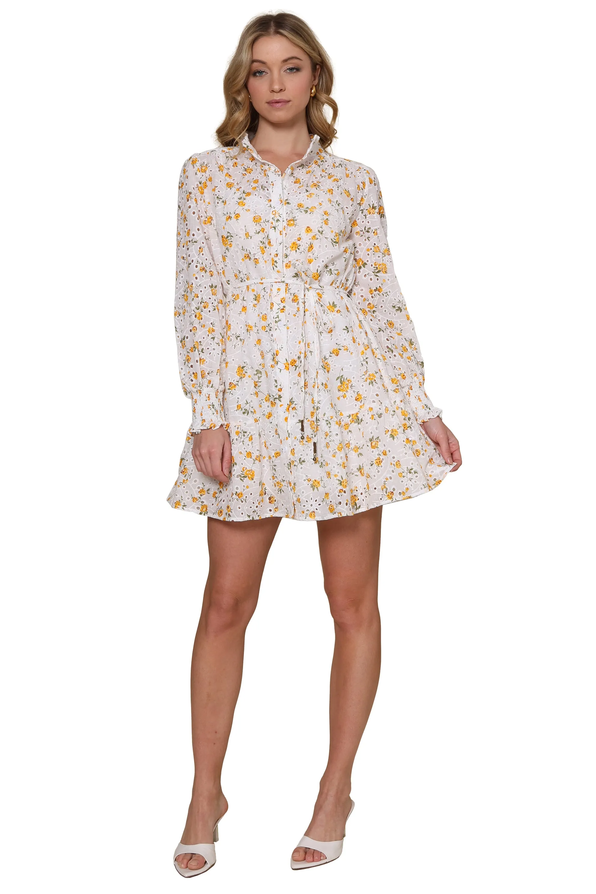 Sydney Eyelet Mini Dress sold by Mixology product image thumbnail 2