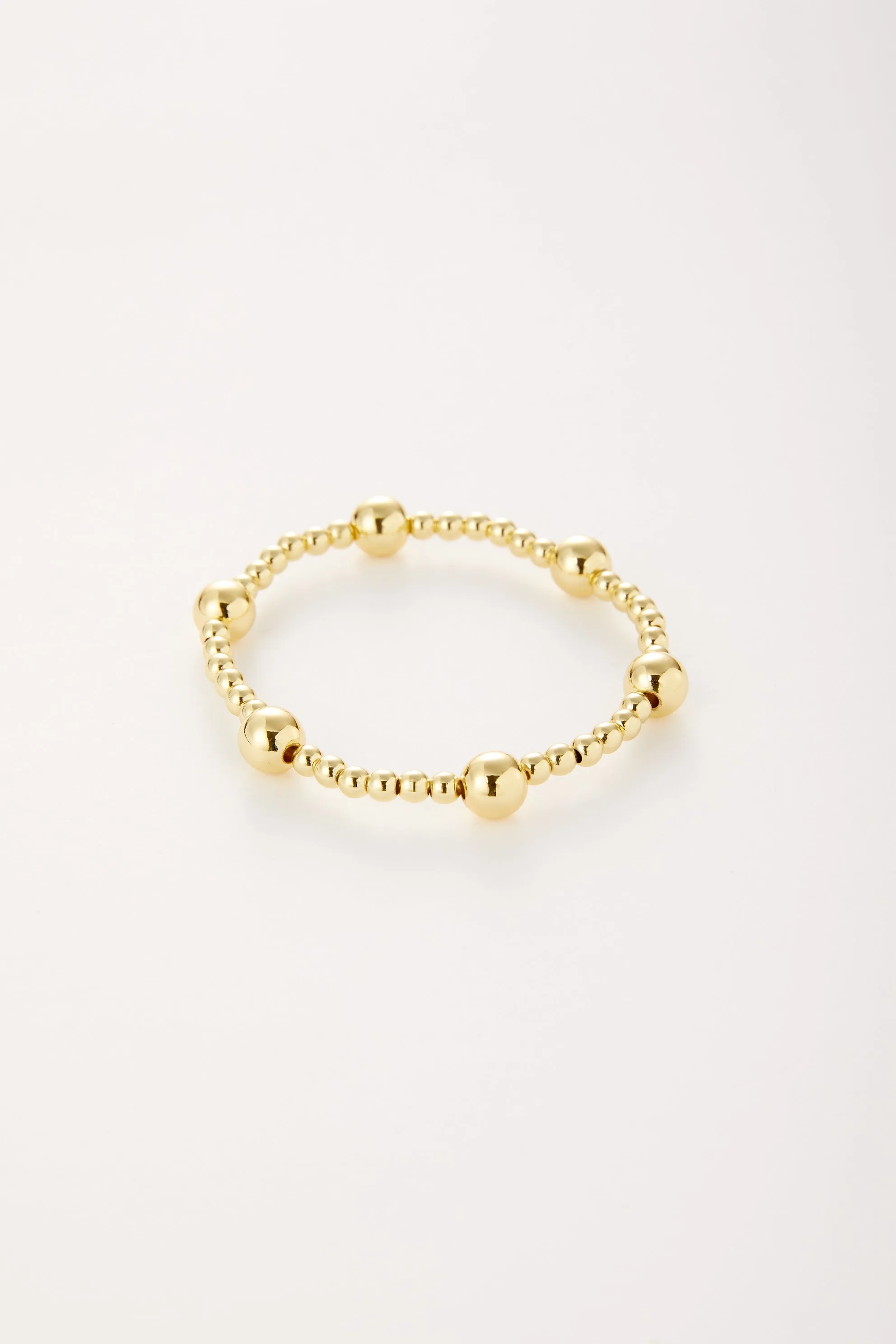 Ginny 4mm And 8mm Ball Bracelet sold by Mixology