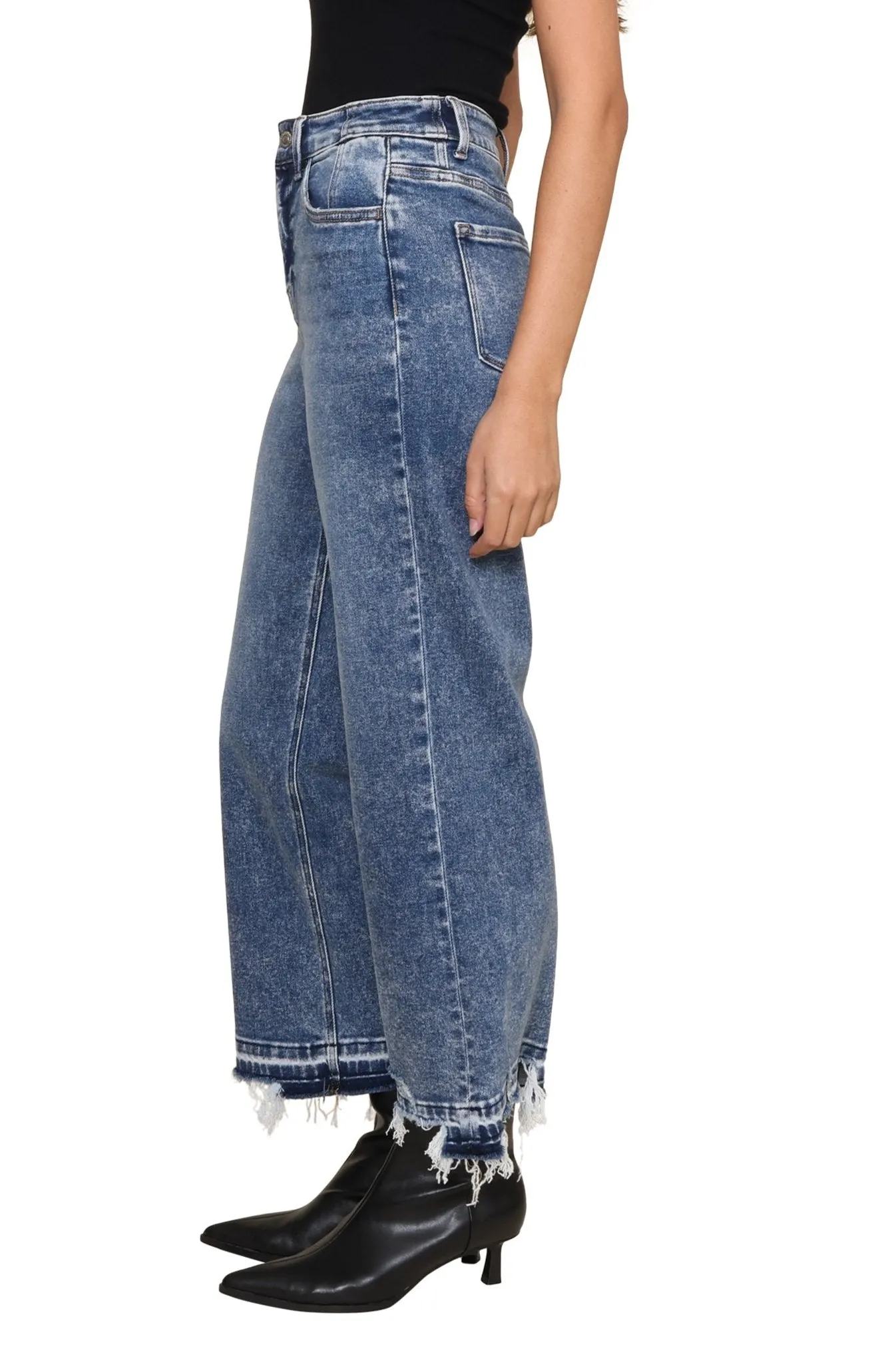 Resilient High Rise Crop Wide Leg sold by Mixology product image thumbnail 2