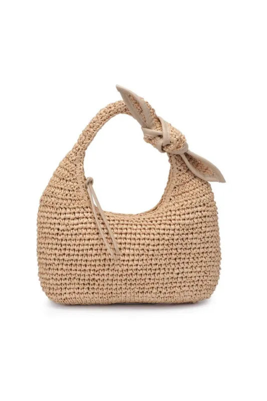 Straw Shoulder Bag sold by Mixology