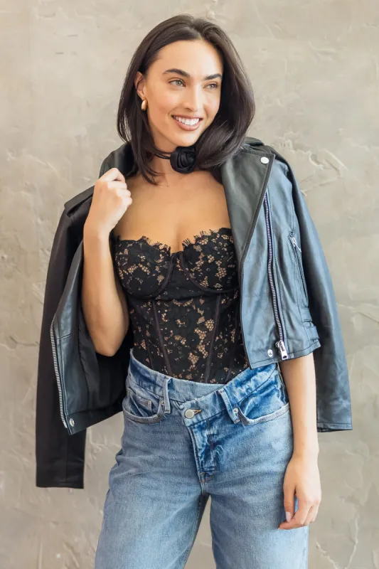 The Mercer Leather Jacket sold by Mixology