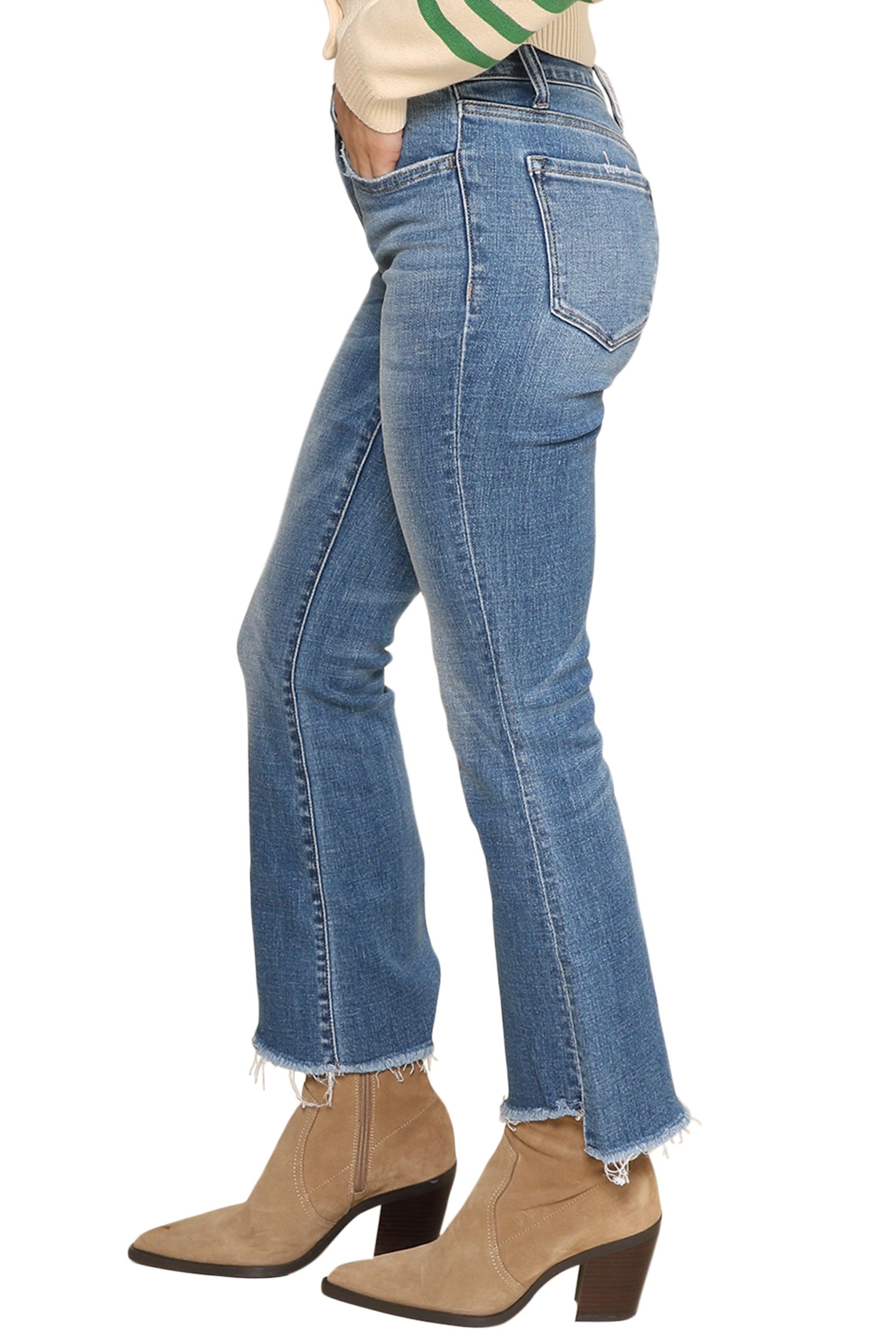 Med Wash Clean Crop Kick Flare sold by Mixology product image thumbnail 3