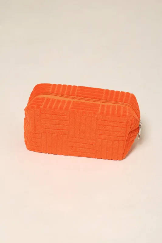 Laura Rectangle Cosmetic Pouch sold by Mixology