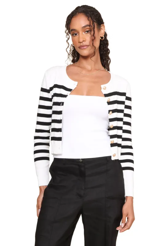 Natalie Stripe Sweater sold by Mixology