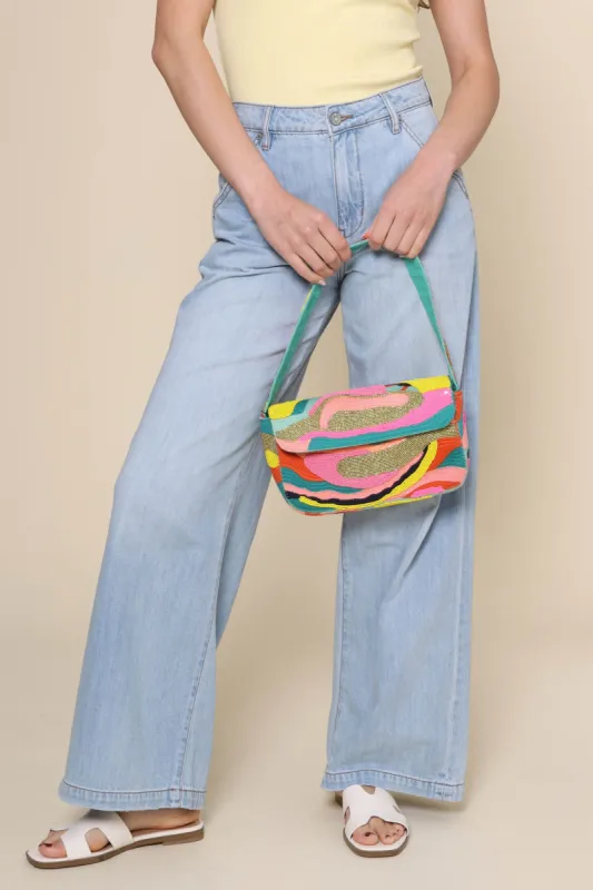 Daphne Embelished Beaded Bag sold by Mixology
