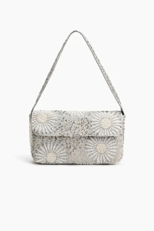 Petal Frostwork Beaded Bag sold by Mixology