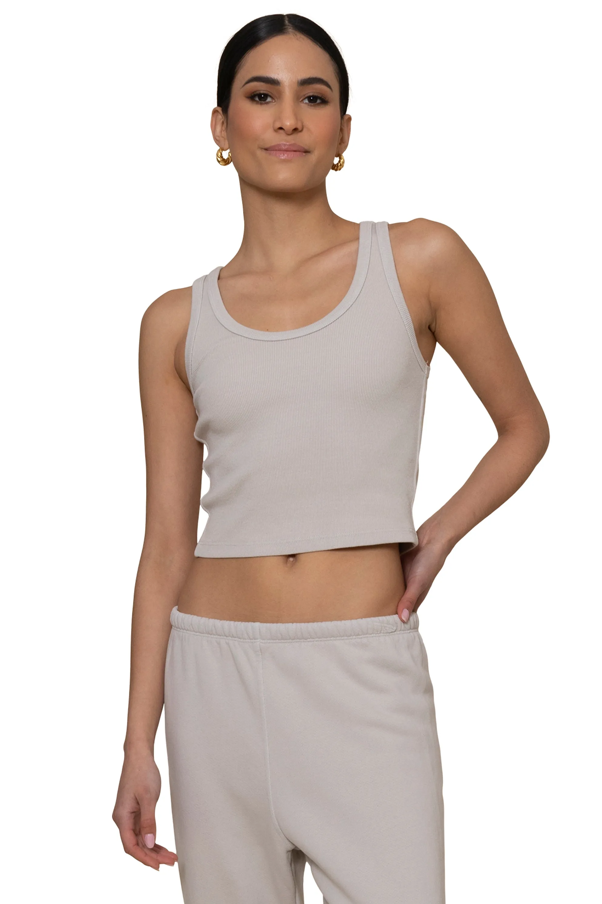 Blondie Structured Rib Tank sold by Mixology product image thumbnail 4