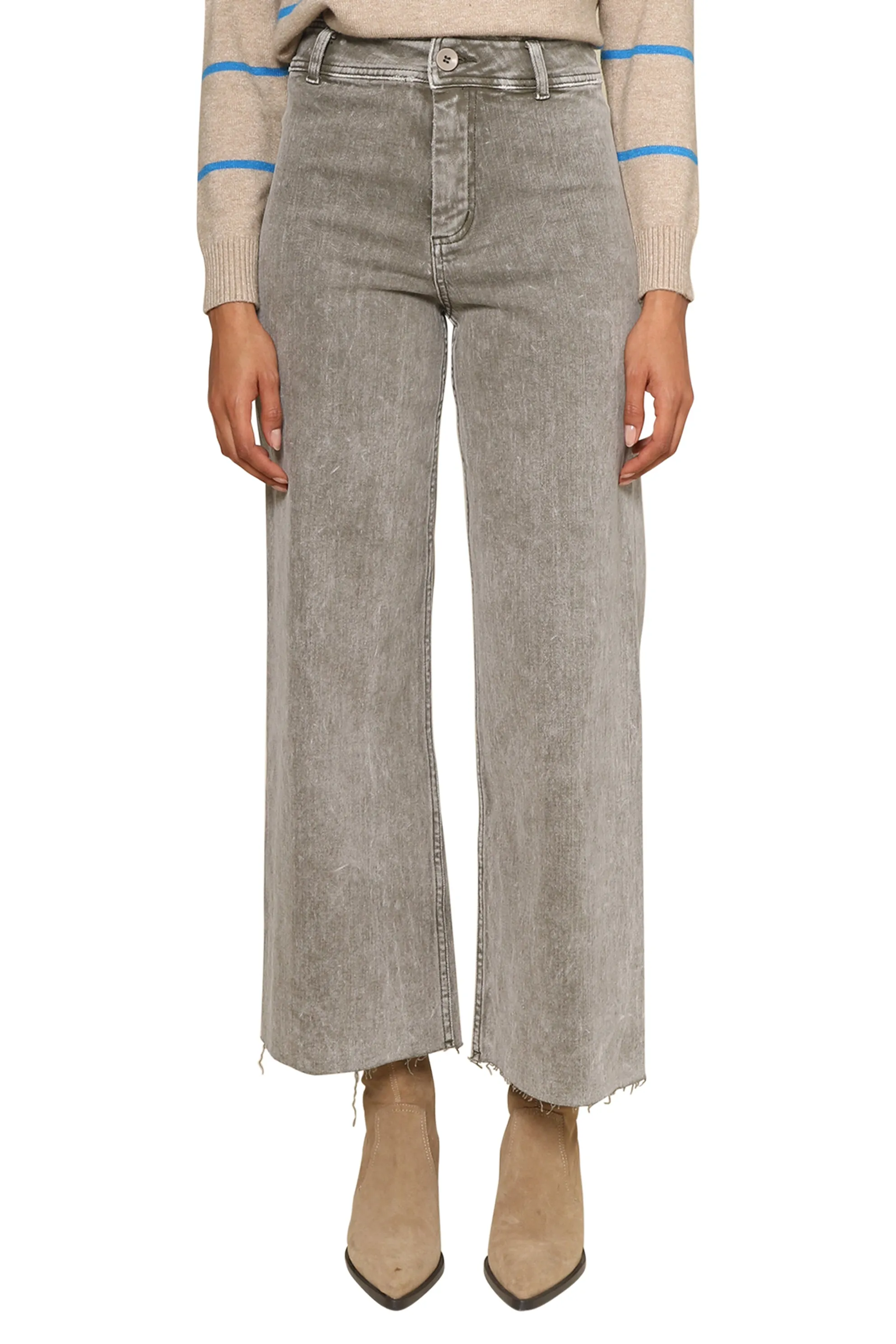 Kate Mineral Wash Wide Leg Pant sold by Mixology