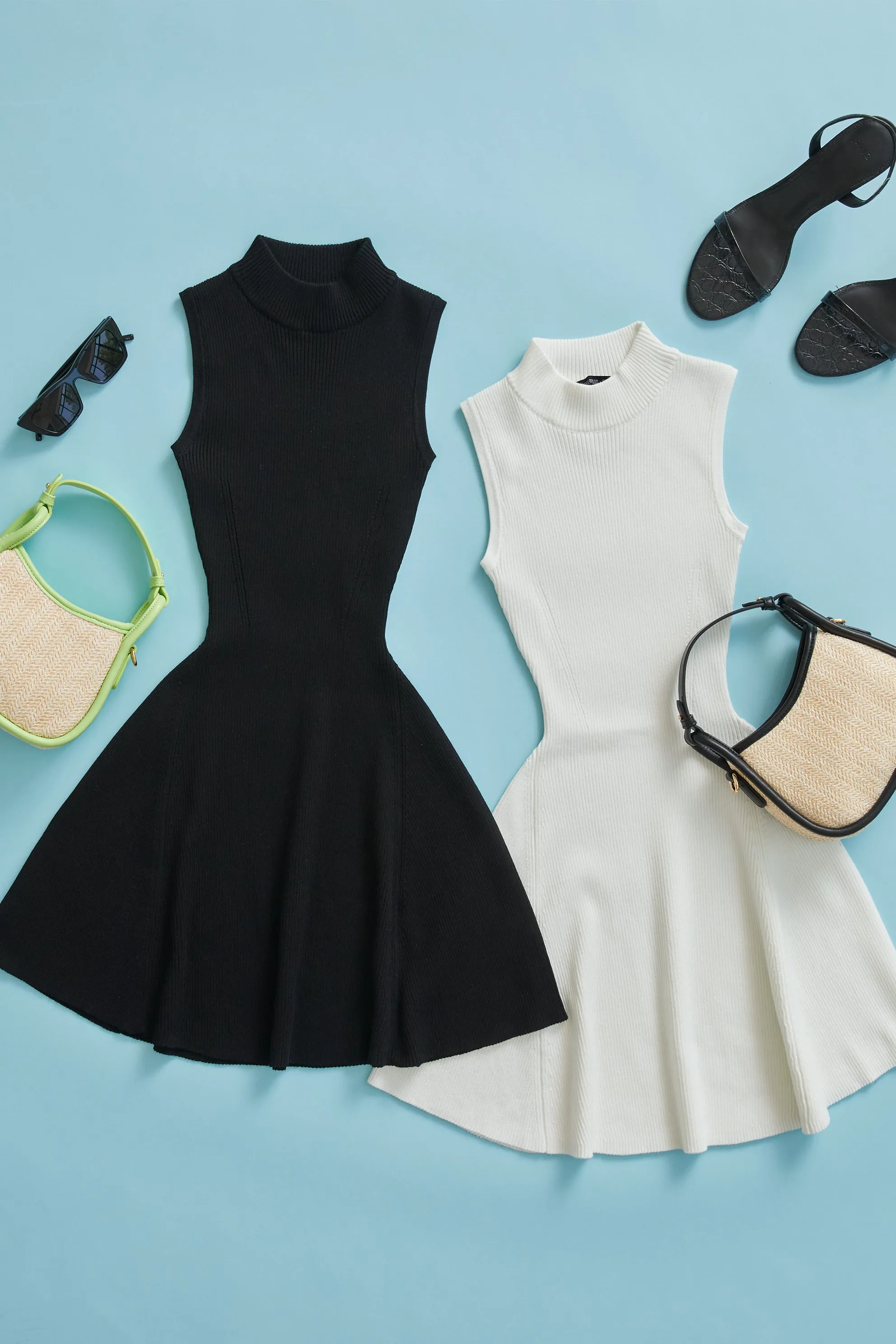 Alana Fit And Flare Mini Dress sold by Mixology product image thumbnail 2