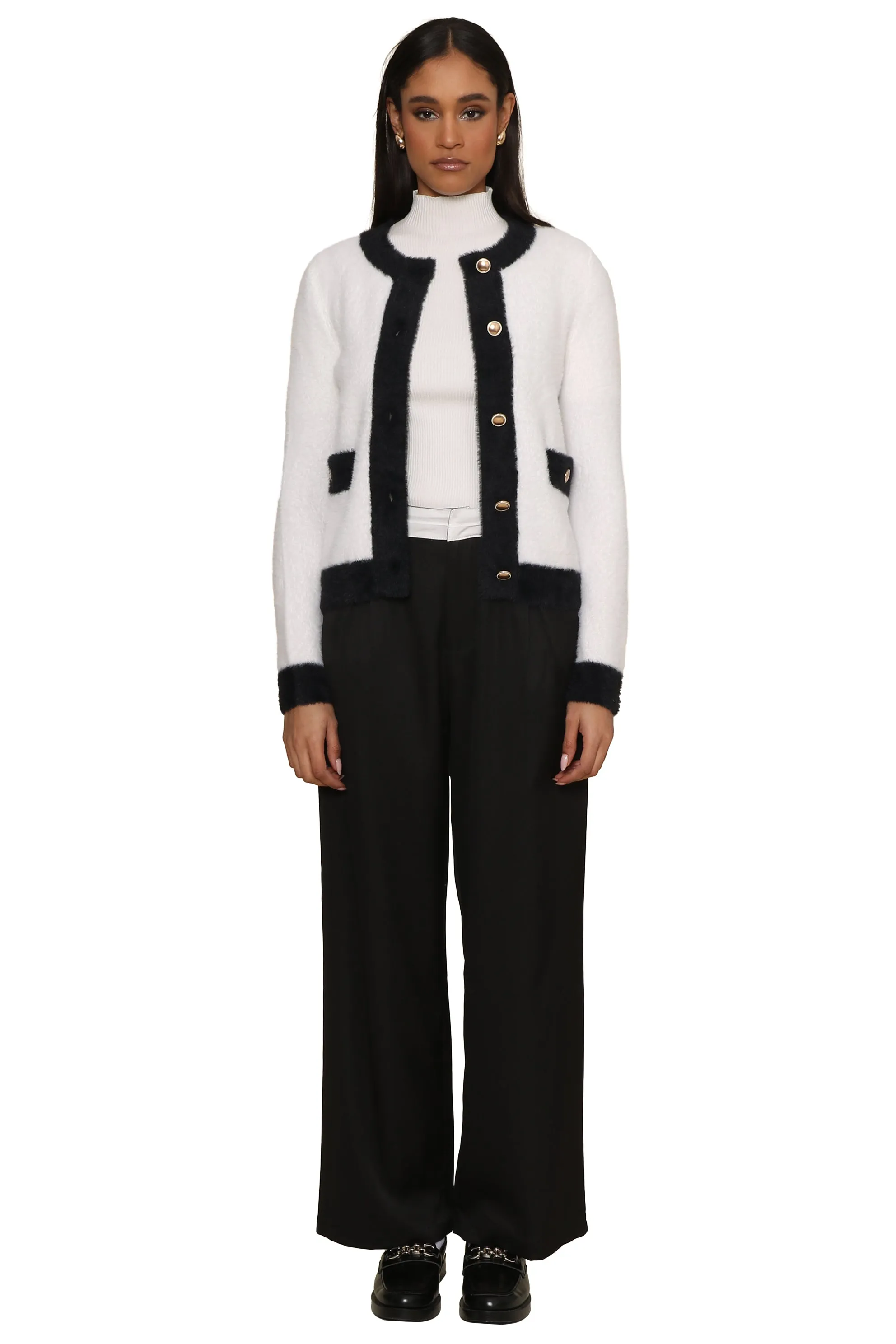 Button Front Cardigan sold by Mixology product image thumbnail 5