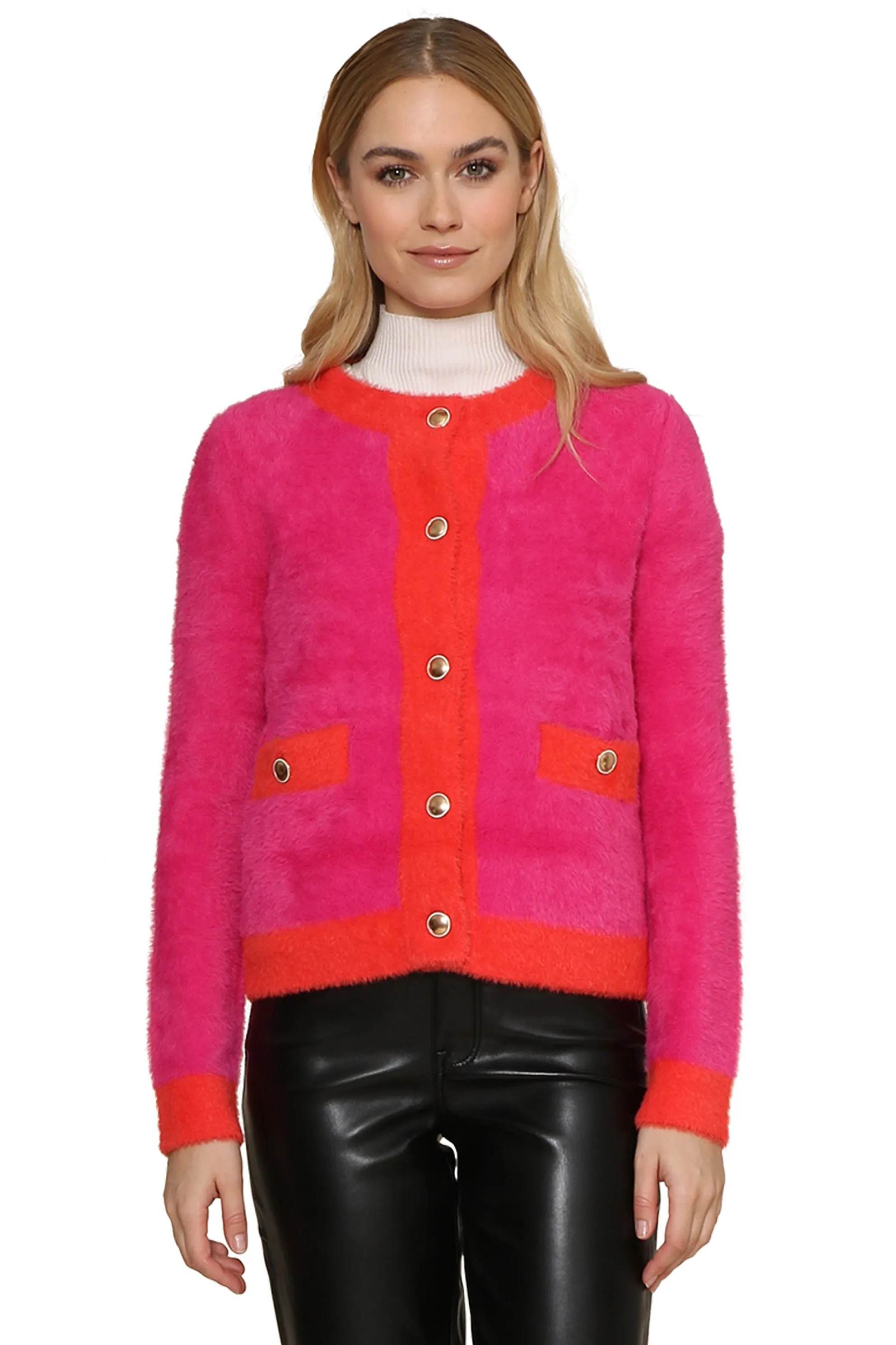 Button Front Cardigan sold by Mixology product image thumbnail 3