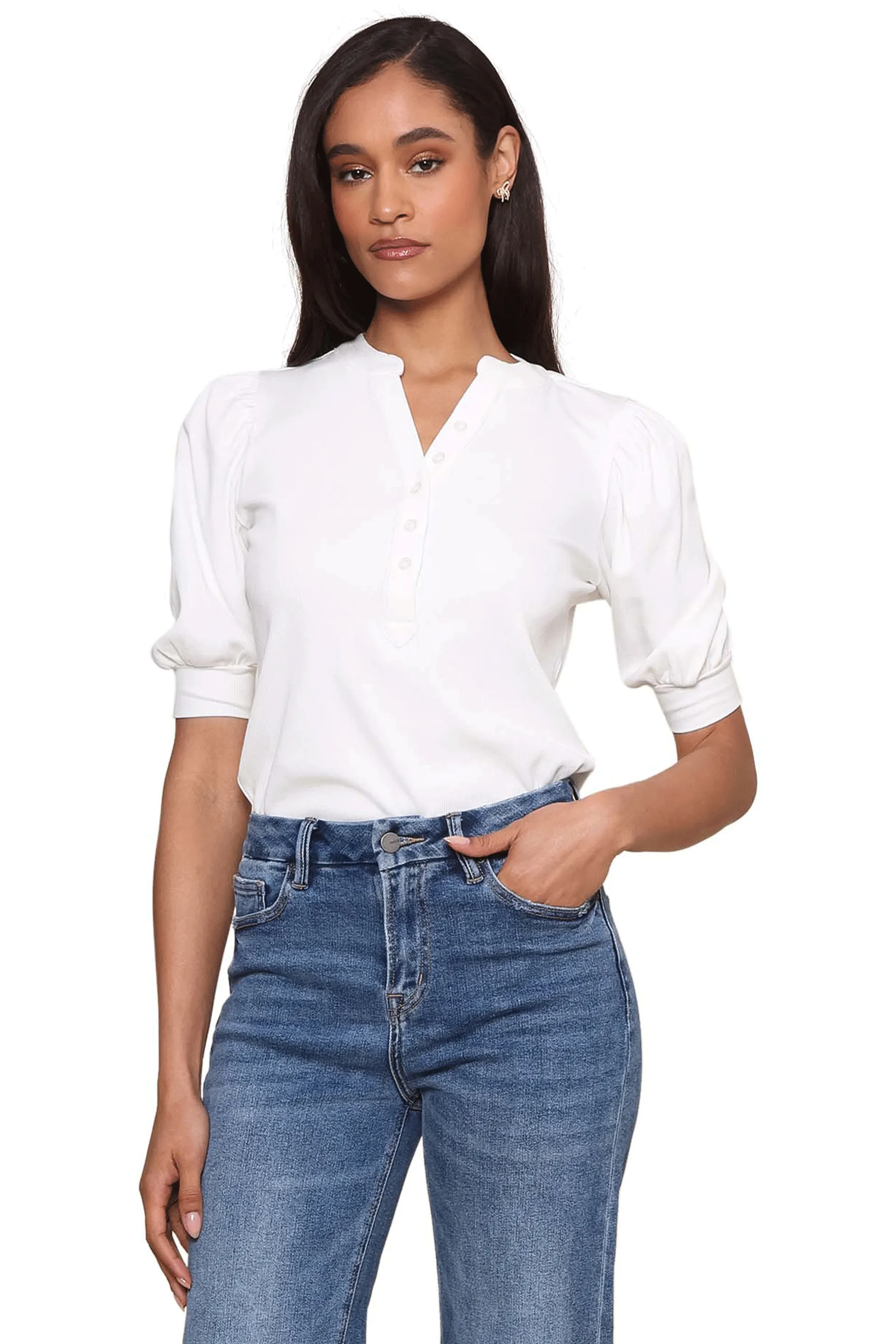 The Jill Ribbed Top sold by Mixology product image thumbnail 2