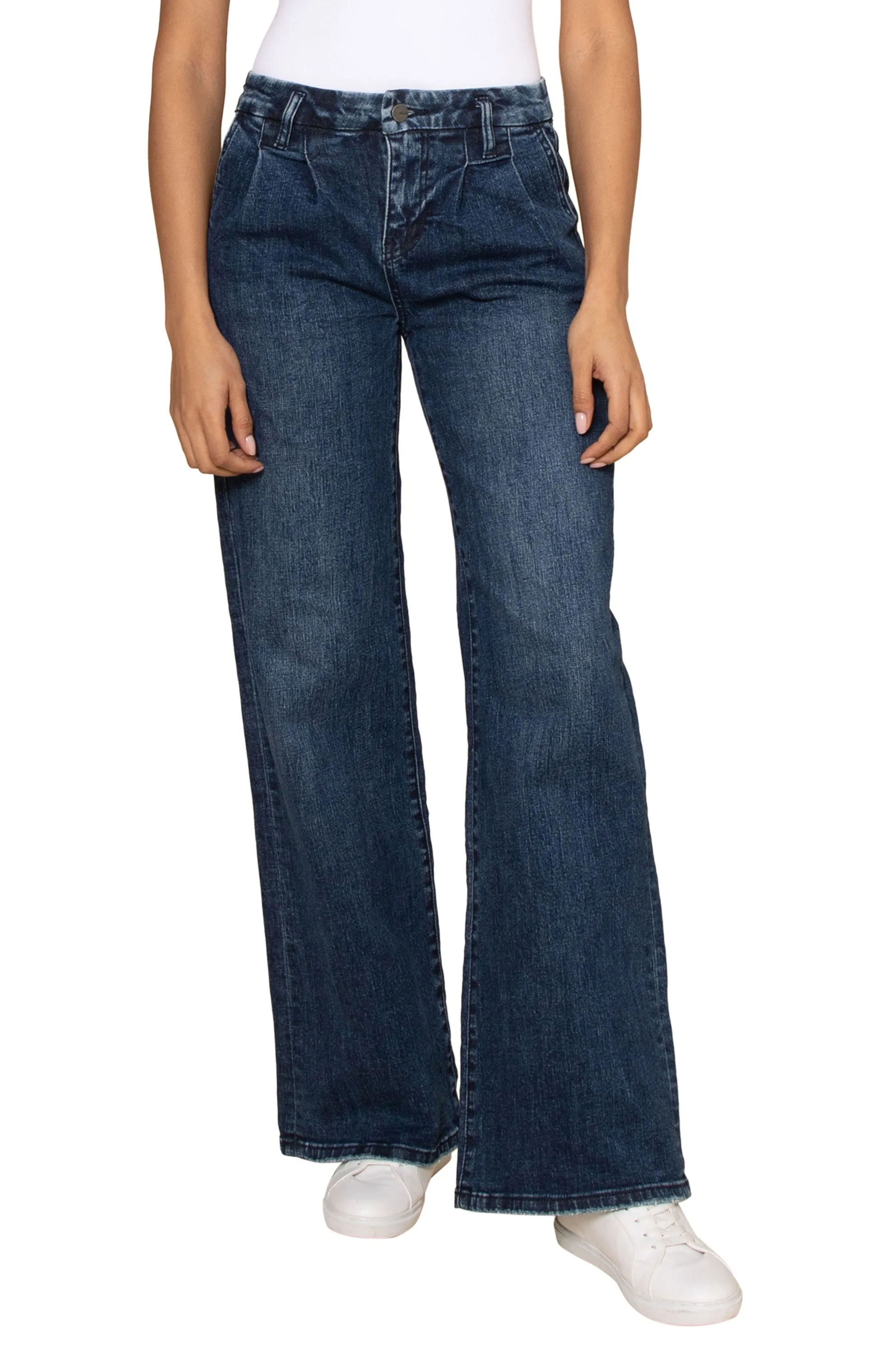 High Rise Wide Leg Jeans sold by Mixology product image thumbnail 2