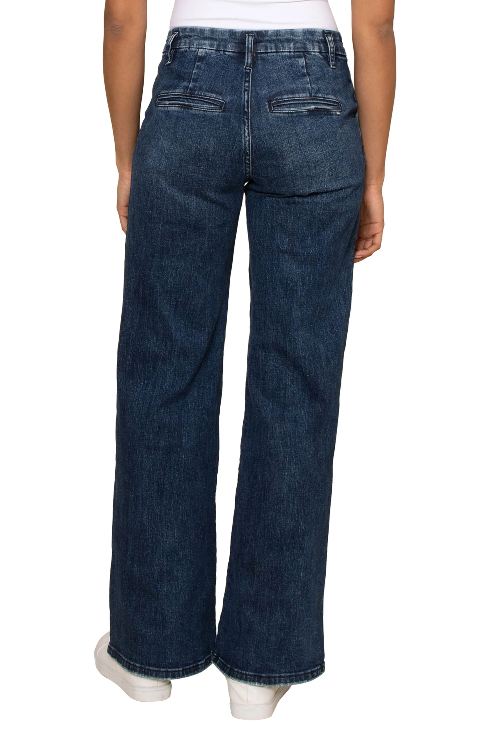High Rise Wide Leg Jeans sold by Mixology product image thumbnail 4