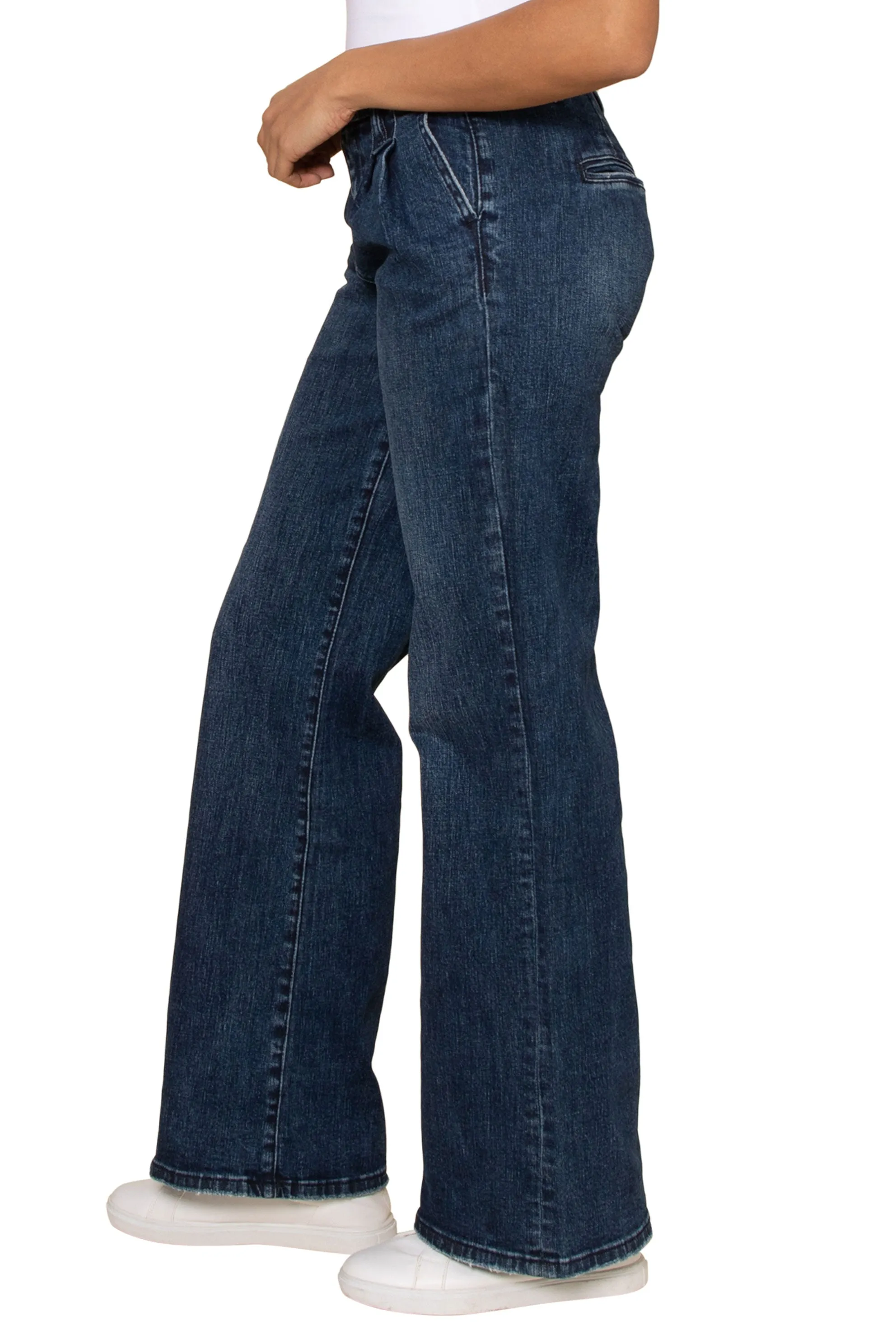 High Rise Wide Leg Jeans sold by Mixology product image thumbnail 3