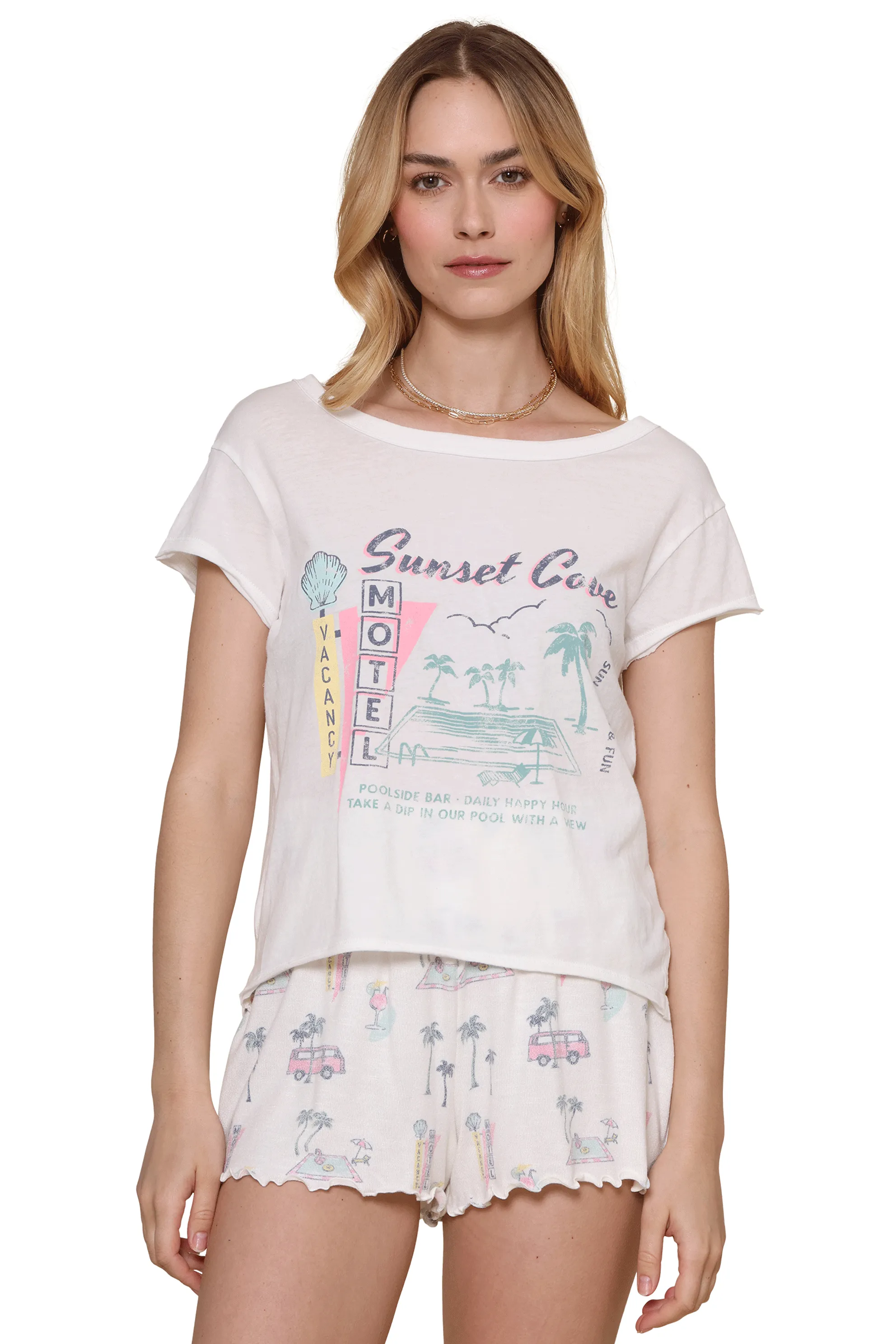 Sunset Cove Tee sold by Mixology product image thumbnail 2