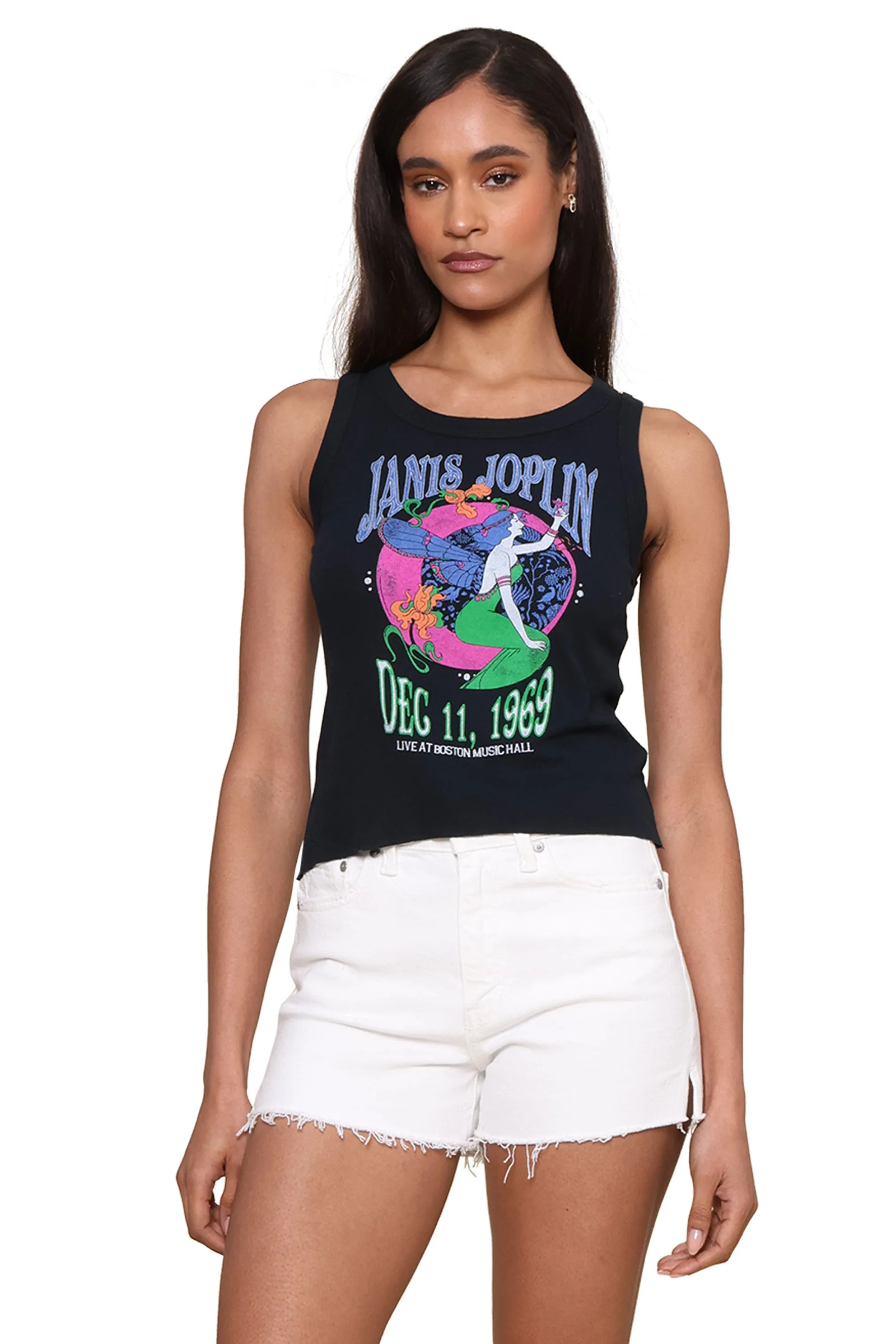Janis Joplin Racer Tank sold by Mixology product image thumbnail 2