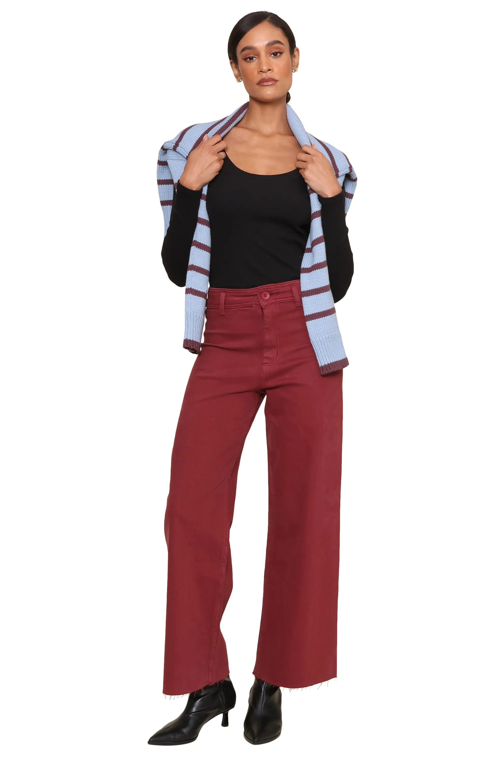 Boyfriend Stripe Sweater sold by Mixology product image thumbnail 4