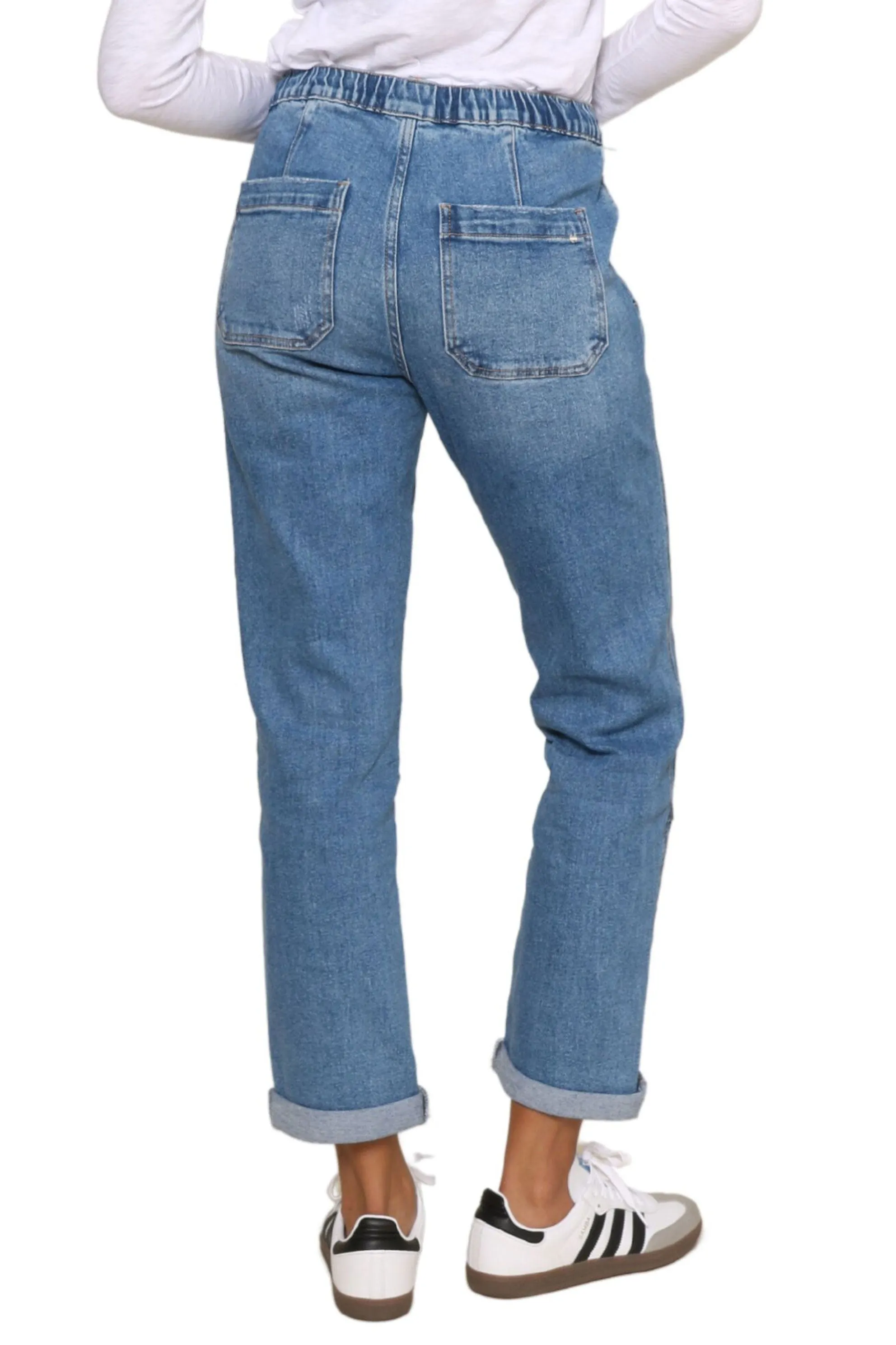 High Rise Utility Boyfriend Jogger sold by Mixology product image thumbnail 3