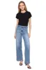 Medium Wash Front Pocket Straight sold by Mixology