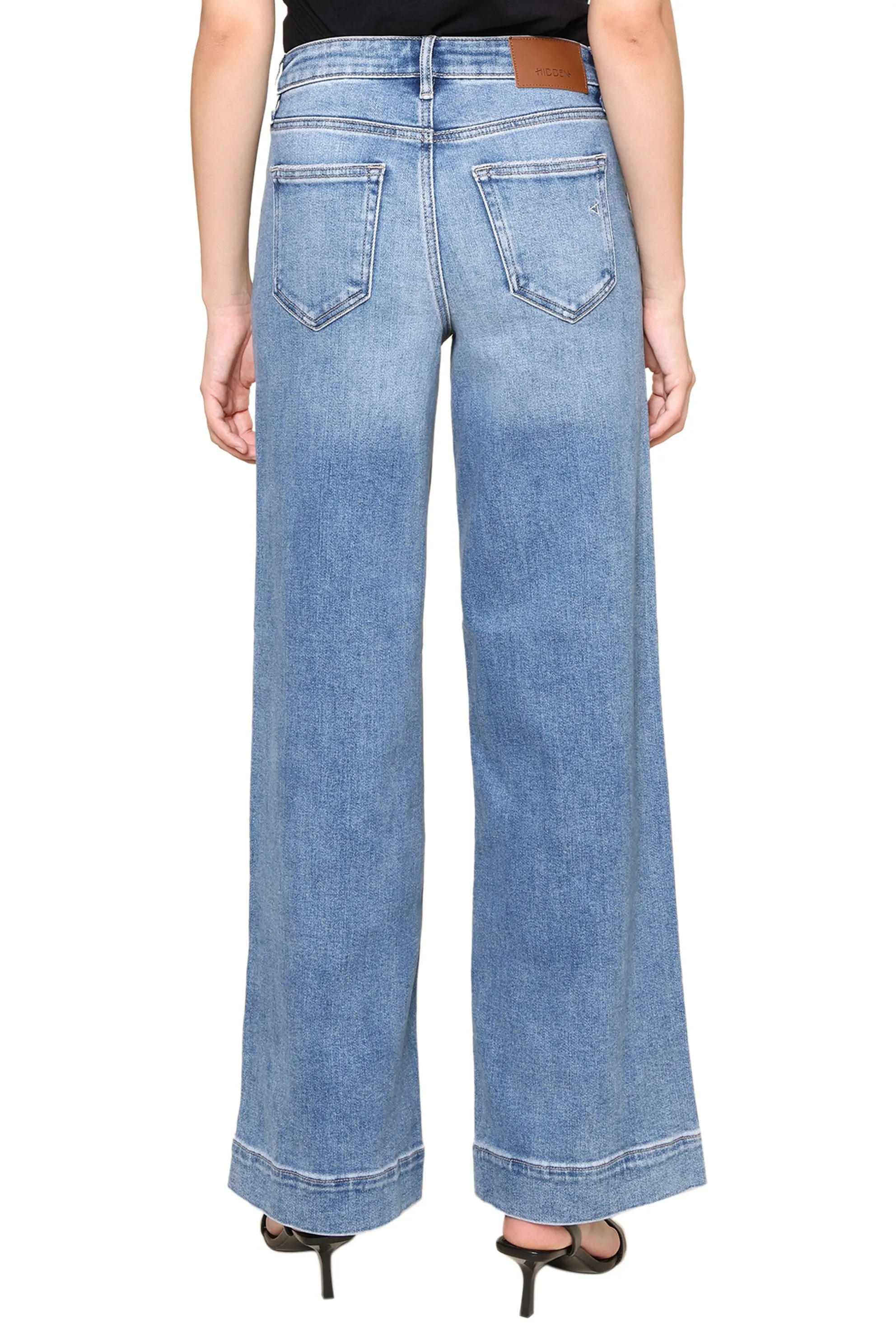 Medium Wash Front Pocket Straight sold by Mixology product image thumbnail 3