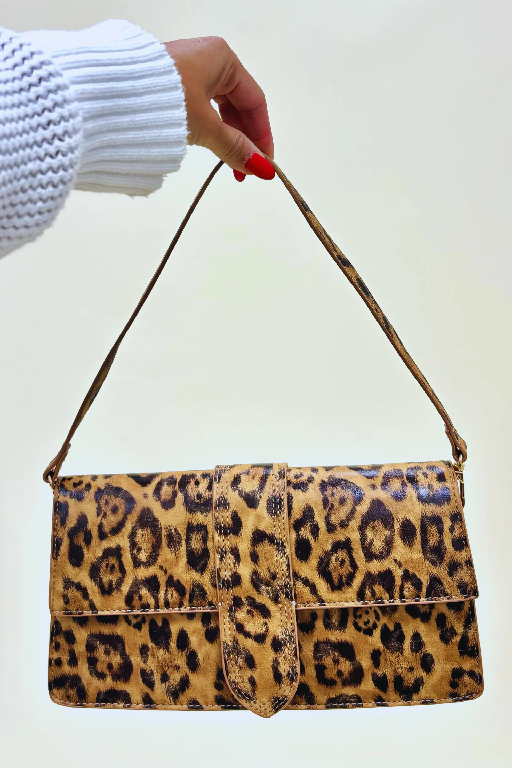 Leopard Shoulder Bag sold by Mixology