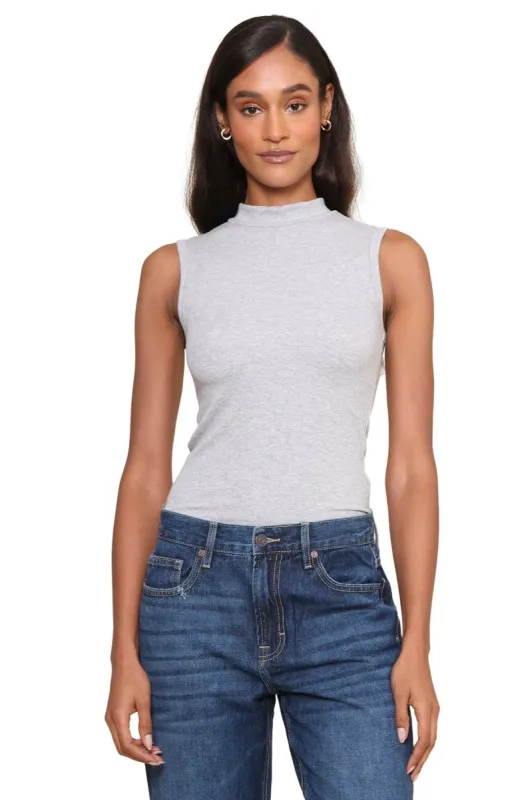 Mel Mock Neck Tank sold by Mixology